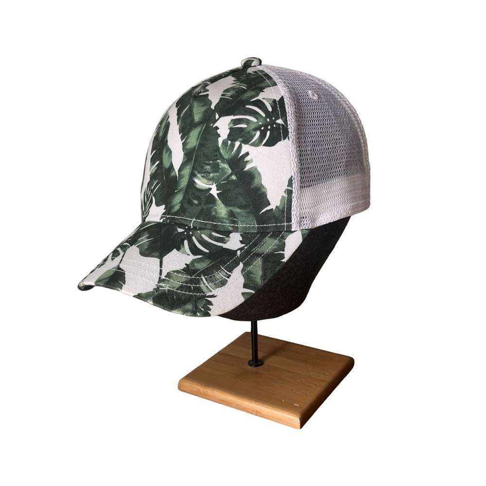 American Eagle Banana Leaves Trucker Snapback Hat Adjustable